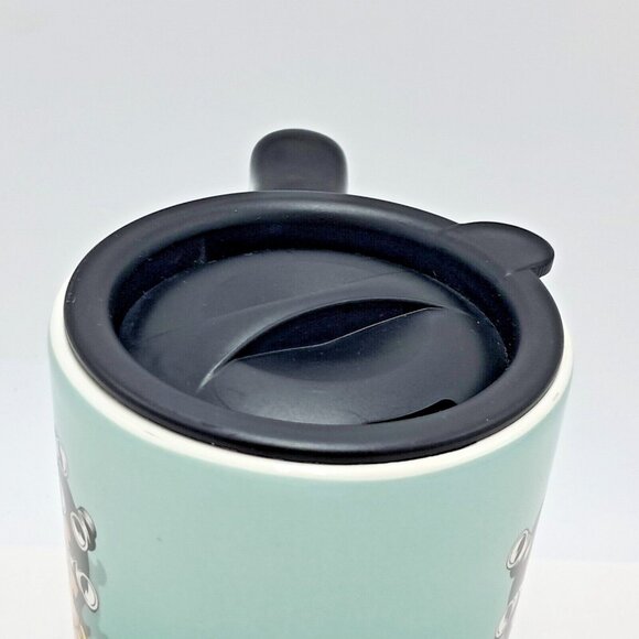 Betty Boop Ceramic Travel Mug -I Don't Do Mornings - 2008 - Picture 6 of 9
